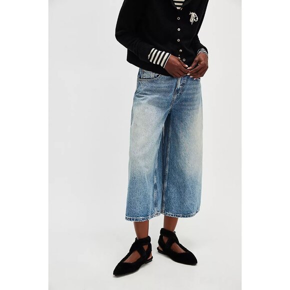 🎉LAST CHANCE🎉 FREE PEOPLE Faux Shearling Parisa Pointed Flat / Black Shearling - Picture 4 of 11